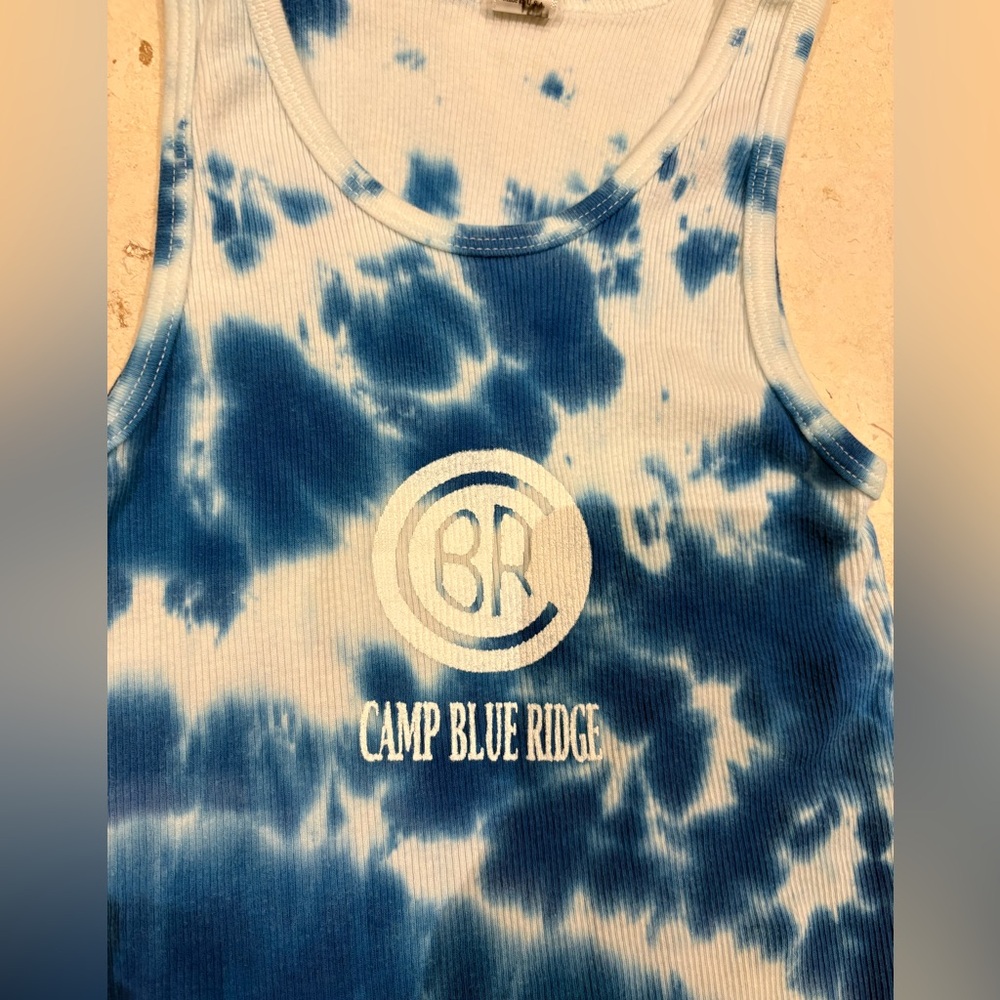 CBR-Camp Blue Ridge- Tie Dye tank- size Large 14-16